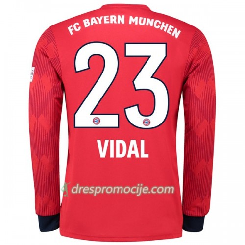 FC Bayern München Dres Vidal 23 Domaći 2018/19 Dugim Rukavima FC Bayern München Dres Vidal 23 Domaći 2018/19 Dugim Rukavima